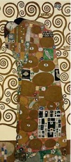 Klimt, Detail aus "Der Baum des Lebens"